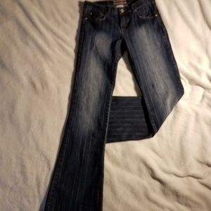 💢Vgt. '80s Z. Cavaricci stripe flare leg jeans